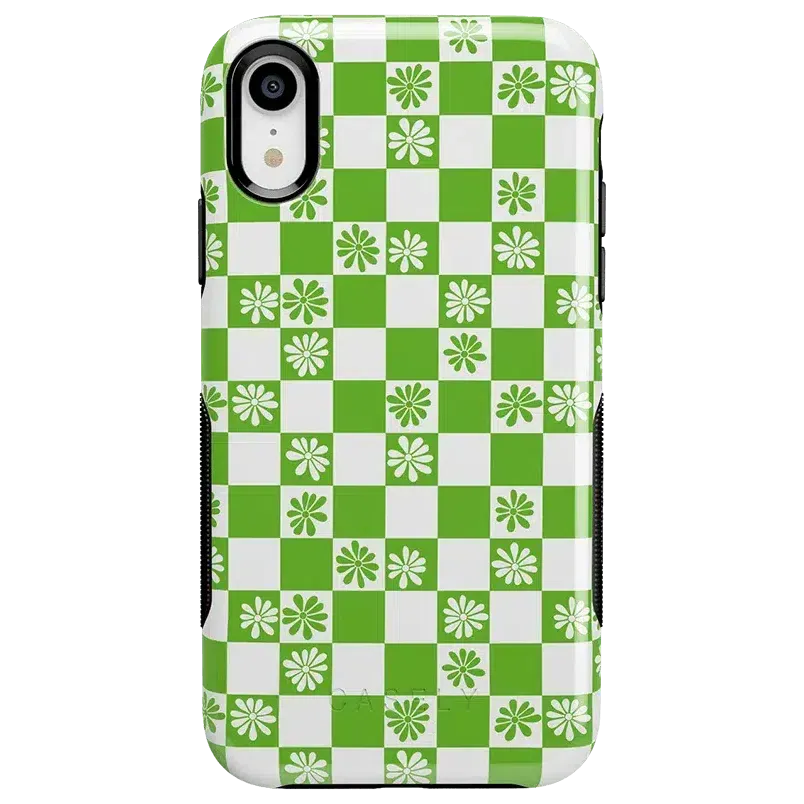 BestSelling Check Mate | Daisy Checkerboard Floral Case  Last Few Pieces!