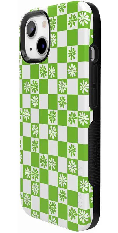 BestSelling Check Mate | Daisy Checkerboard Floral Case  Last Few Pieces!