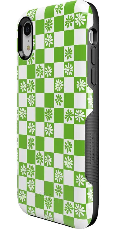 BestSelling Check Mate | Daisy Checkerboard Floral Case  Last Few Pieces!