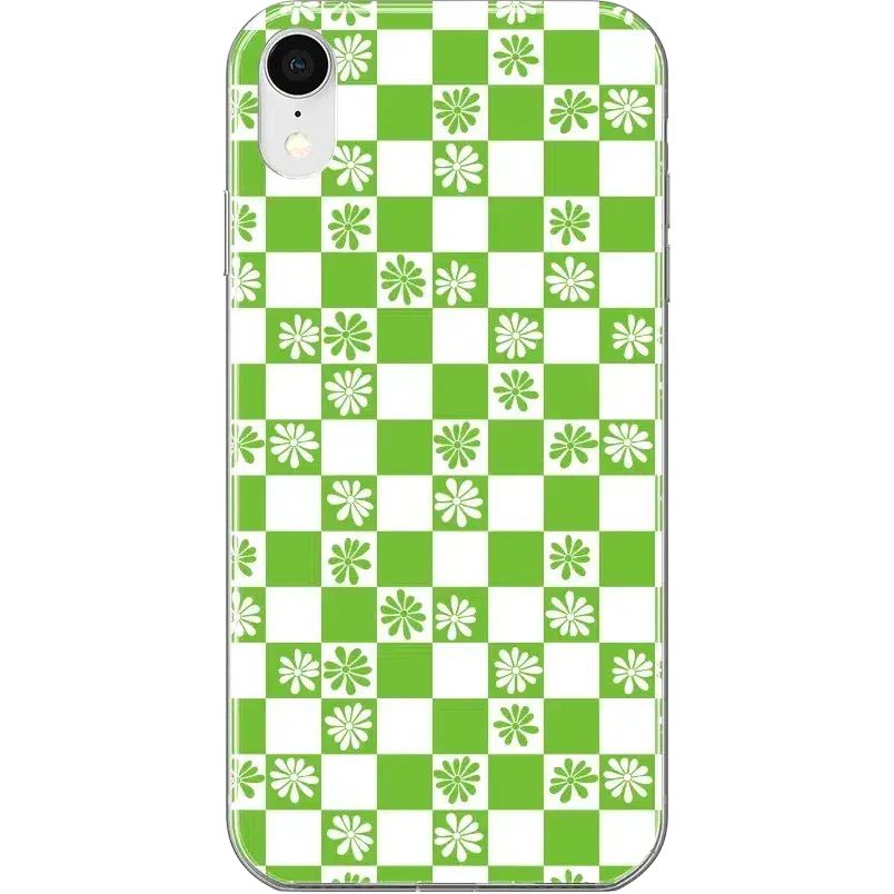 BestSelling Check Mate | Daisy Checkerboard Floral Case  Last Few Pieces!