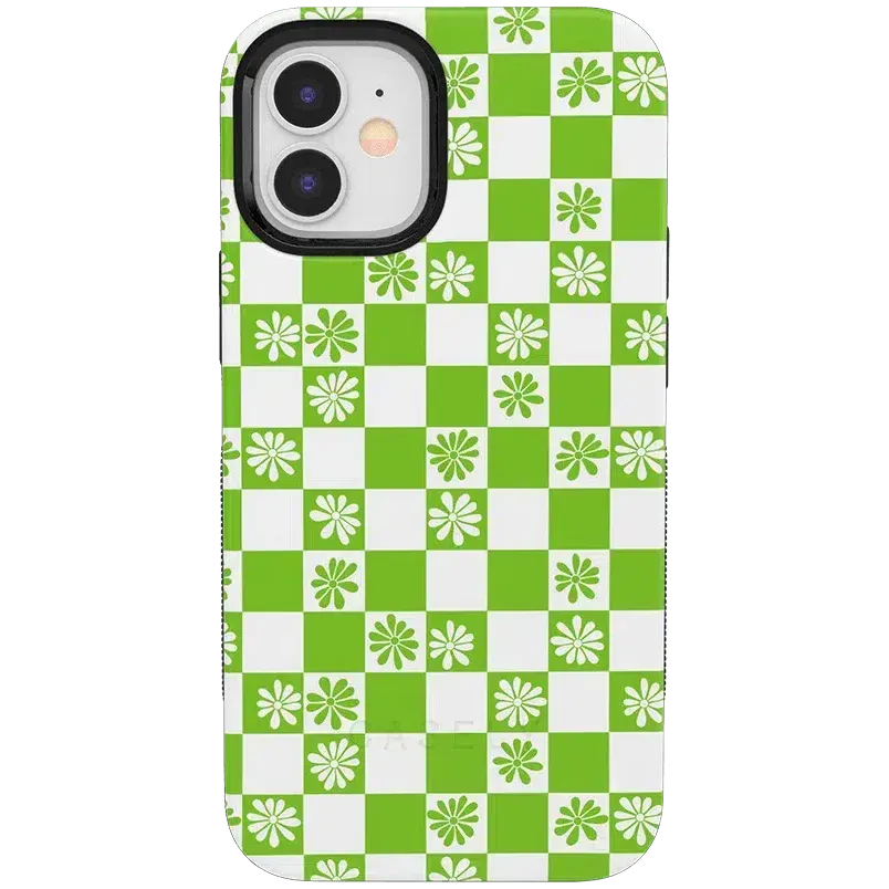 BestSelling Check Mate | Daisy Checkerboard Floral Case  Last Few Pieces!