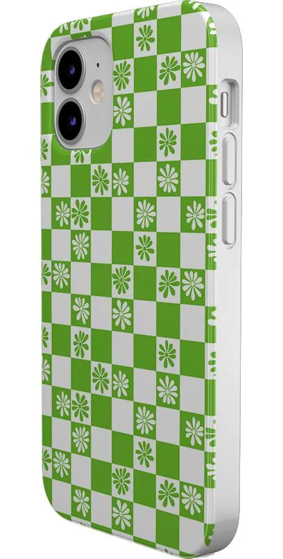 BestSelling Check Mate | Daisy Checkerboard Floral Case  Last Few Pieces!
