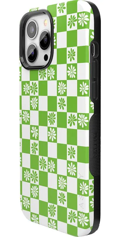BestSelling Check Mate | Daisy Checkerboard Floral Case  Last Few Pieces!