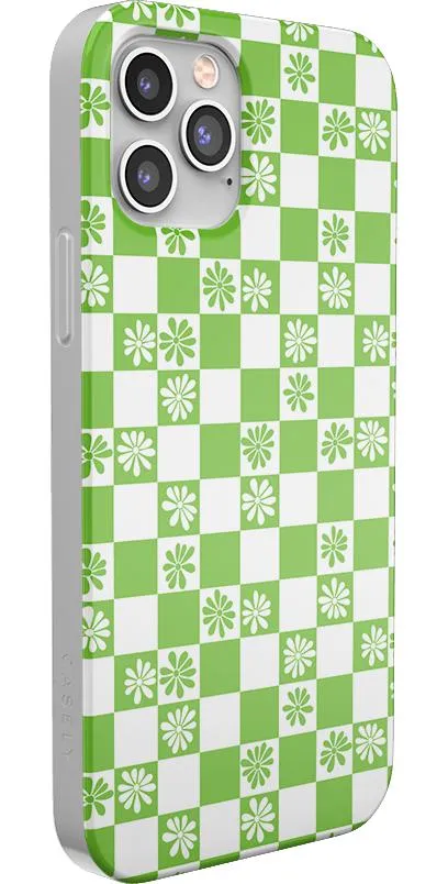 BestSelling Check Mate | Daisy Checkerboard Floral Case  Last Few Pieces!