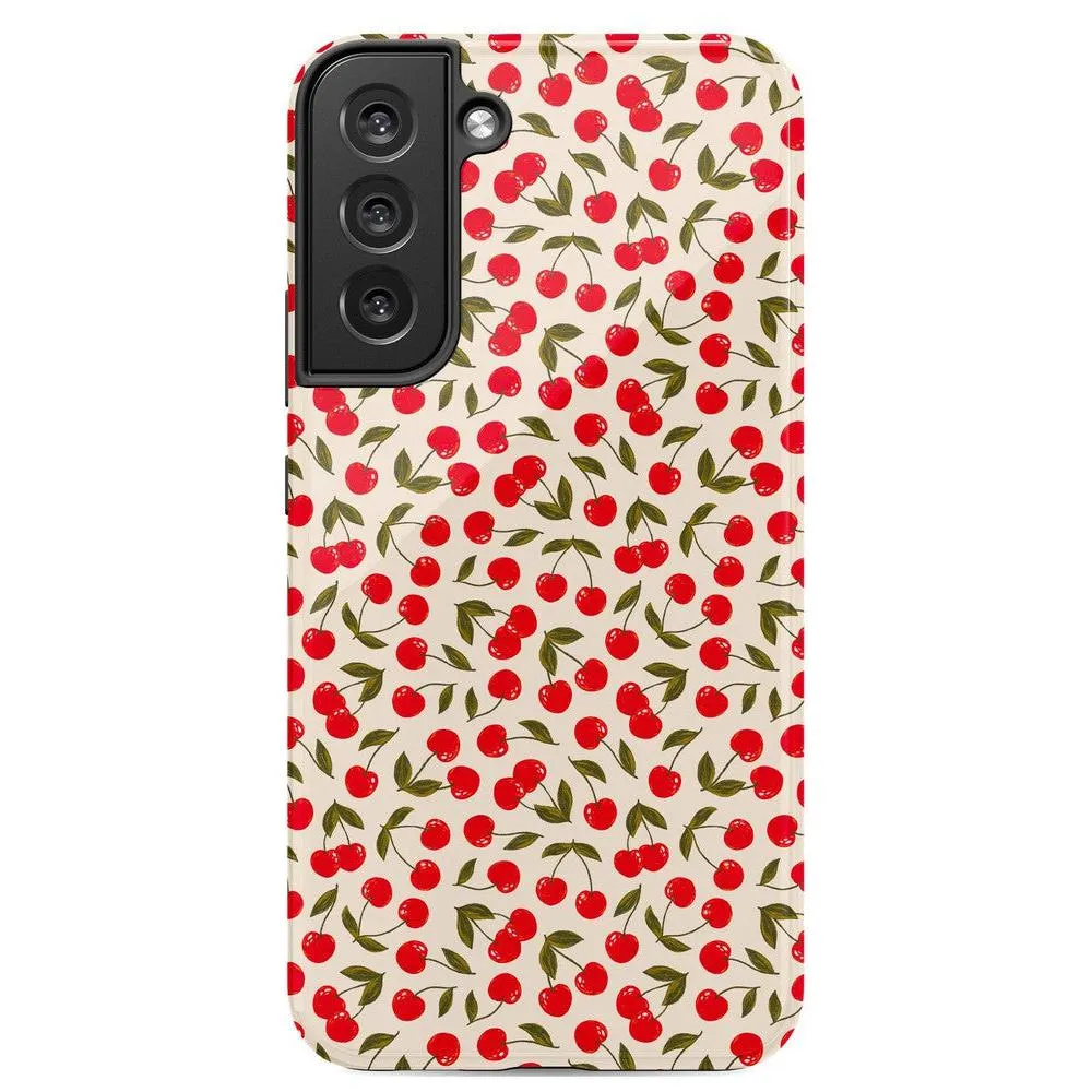 BestSelling Cherry on Top | Red Cherries Case  Stylish & Comfortable