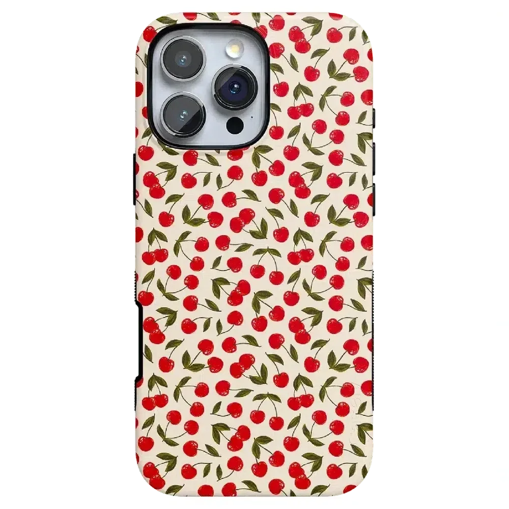 BestSelling Cherry on Top | Red Cherries Case  Stylish & Comfortable