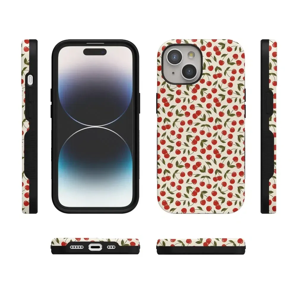 BestSelling Cherry on Top | Red Cherries Case  Stylish & Comfortable