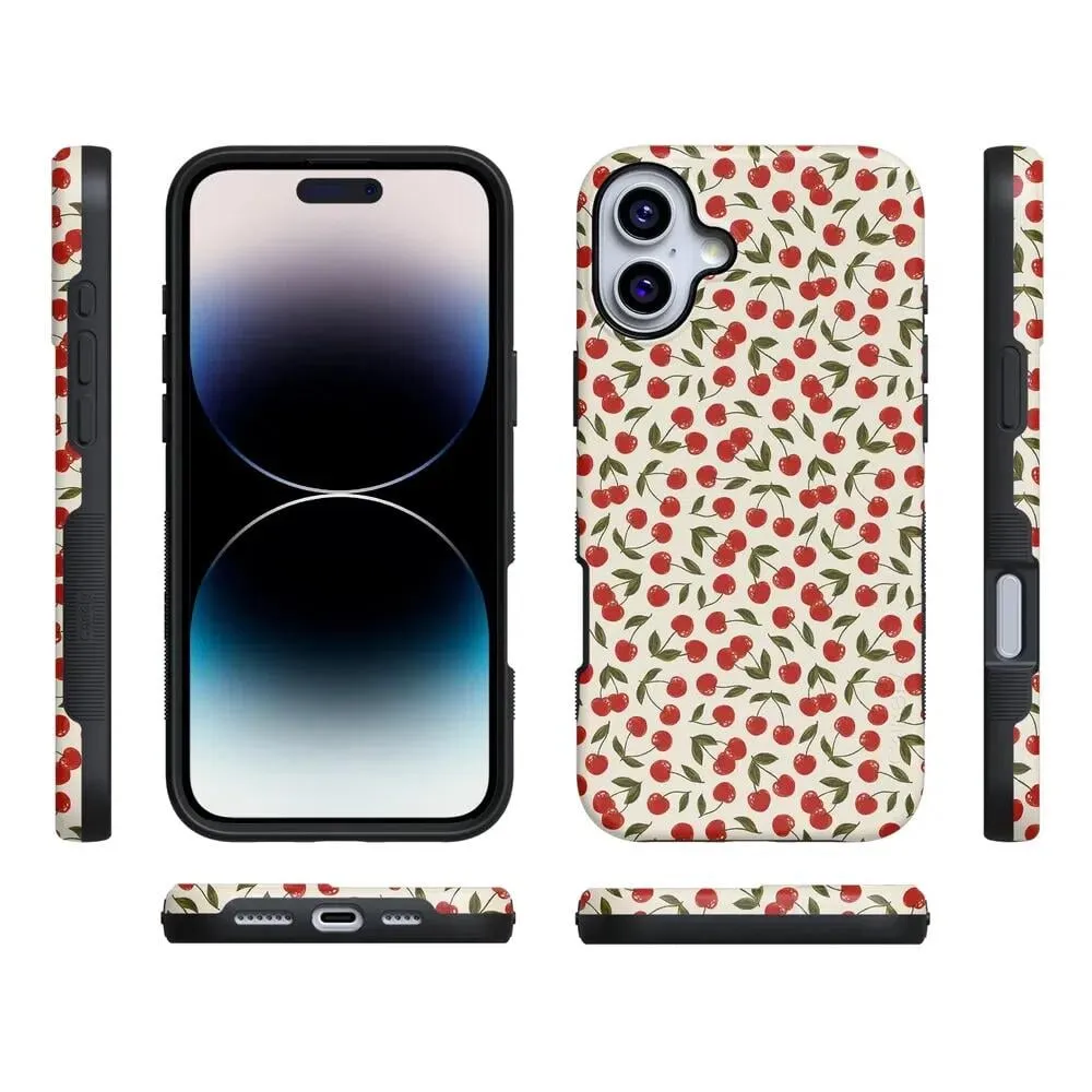 BestSelling Cherry on Top | Red Cherries Case  Stylish & Comfortable
