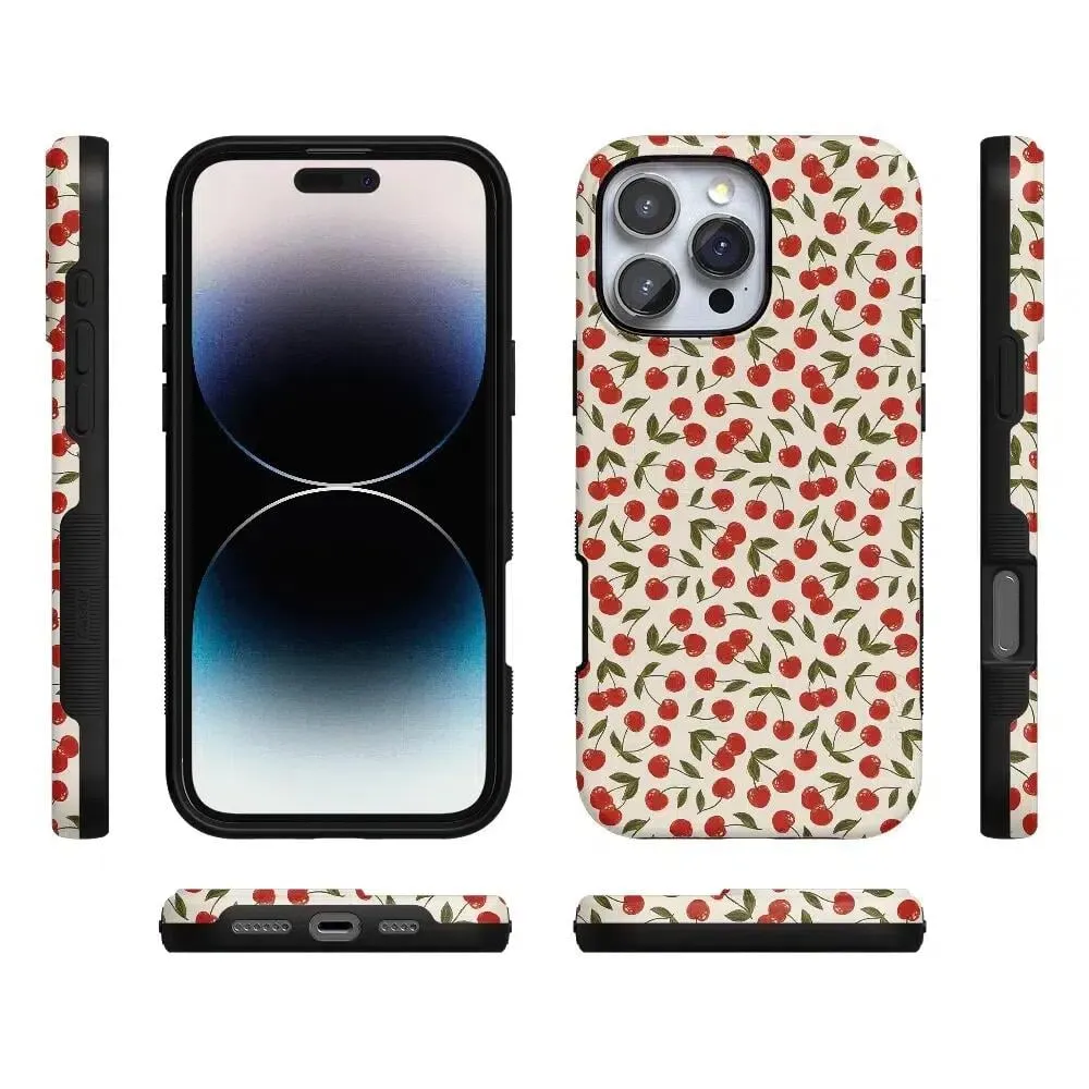 BestSelling Cherry on Top | Red Cherries Case  Stylish & Comfortable