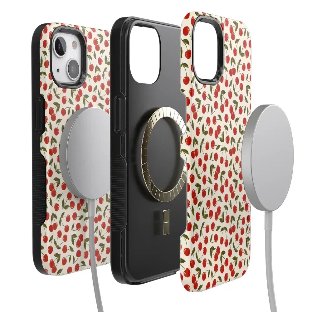 BestSelling Cherry on Top | Red Cherries Case  Stylish & Comfortable