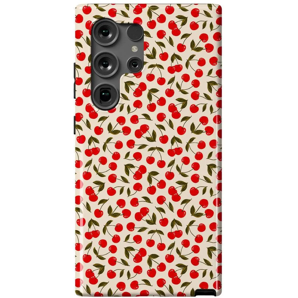 BestSelling Cherry on Top | Red Cherries Case  Stylish & Comfortable