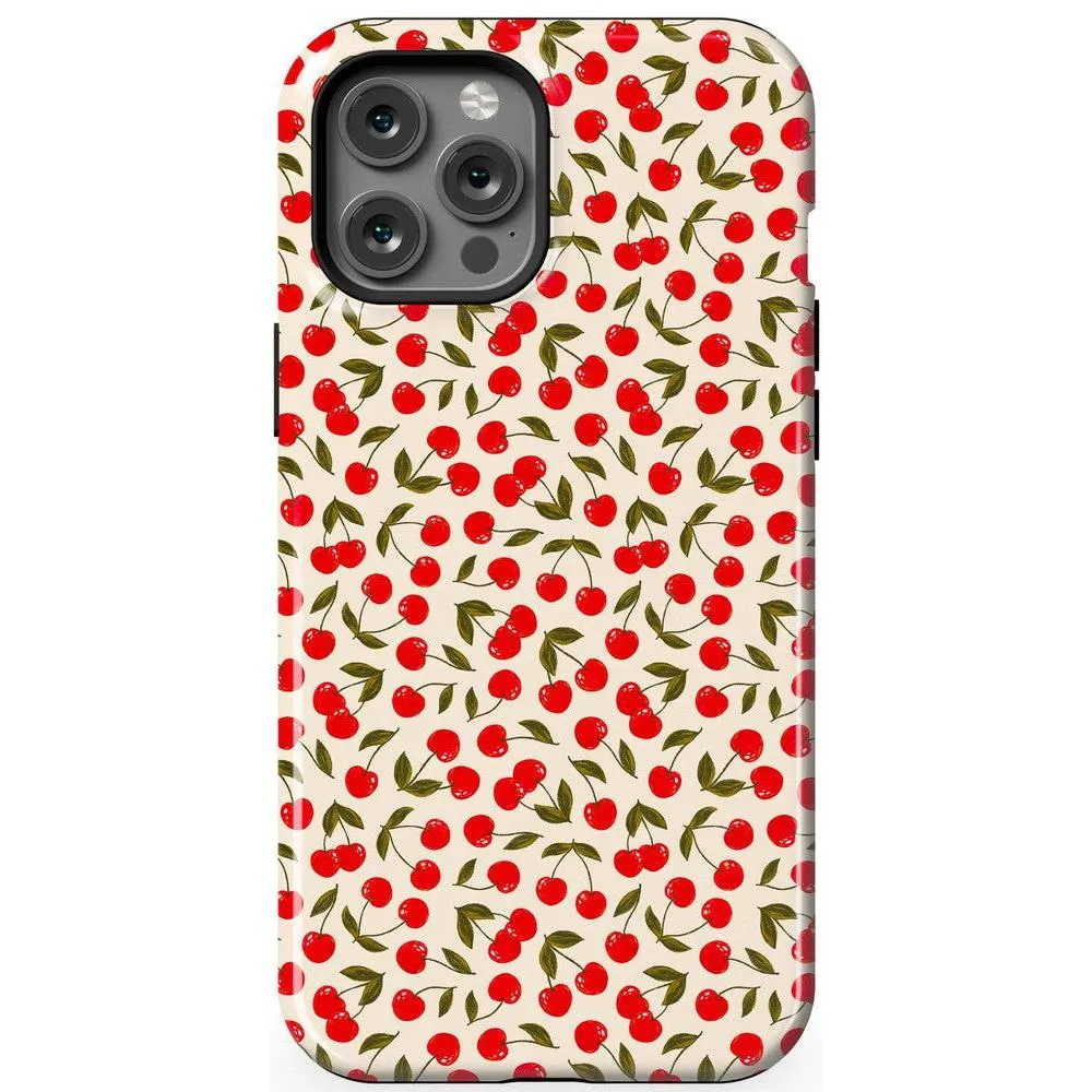 BestSelling Cherry on Top | Red Cherries Case  Stylish & Comfortable