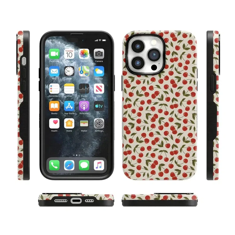 BestSelling Cherry on Top | Red Cherries Case  Stylish & Comfortable