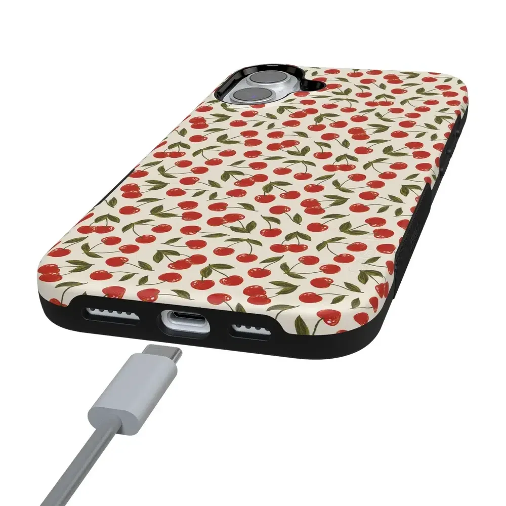 BestSelling Cherry on Top | Red Cherries Case  Stylish & Comfortable