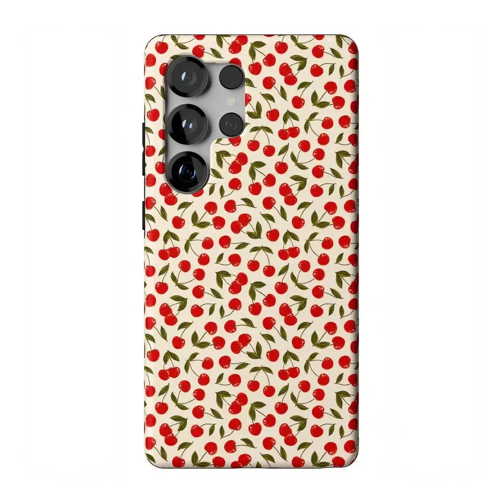 BestSelling Cherry on Top | Red Cherries Case  Stylish & Comfortable