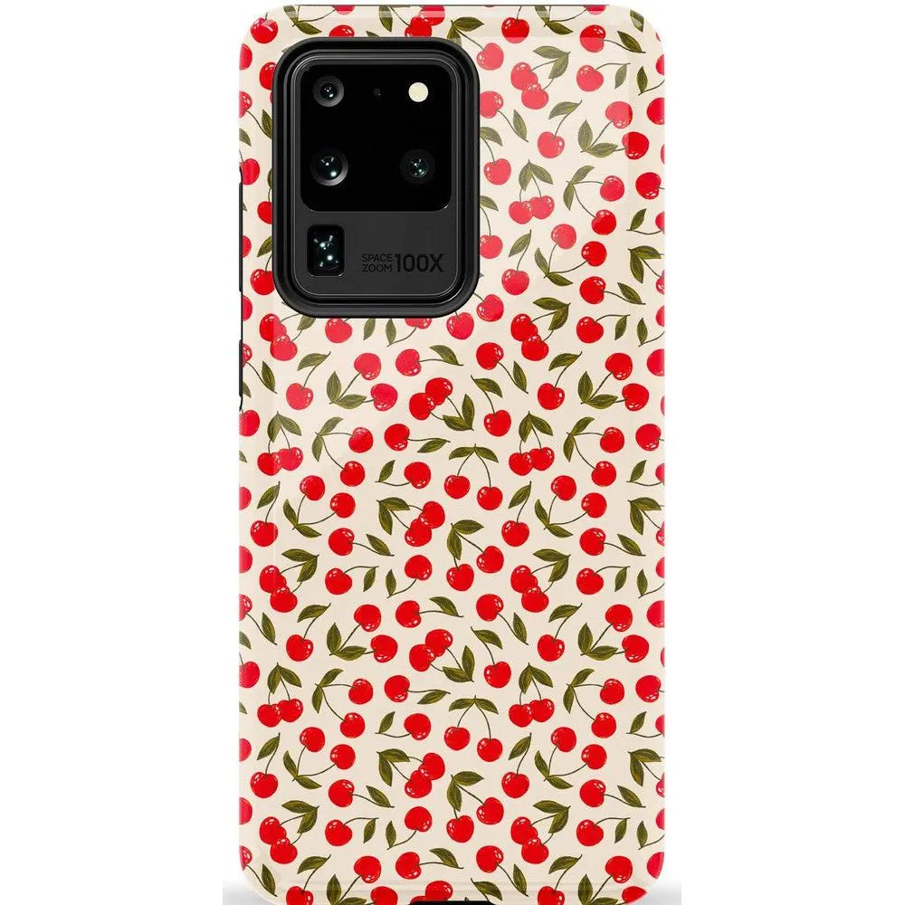 BestSelling Cherry on Top | Red Cherries Case  Stylish & Comfortable