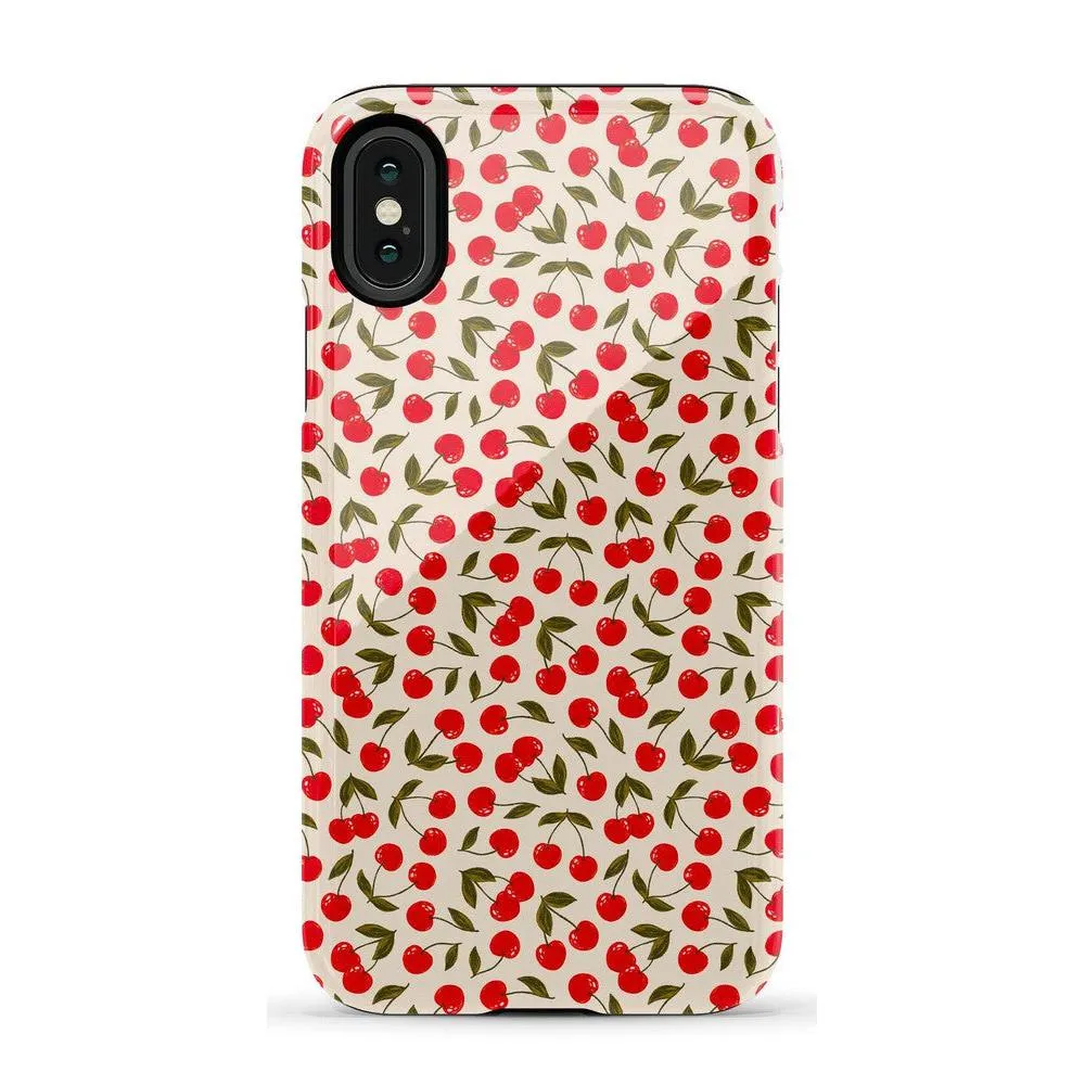 BestSelling Cherry on Top | Red Cherries Case  Stylish & Comfortable