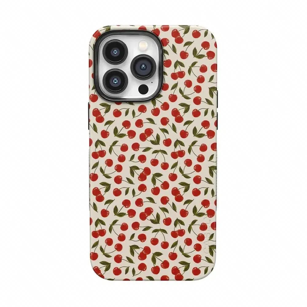 BestSelling Cherry on Top | Red Cherries Case  Stylish & Comfortable