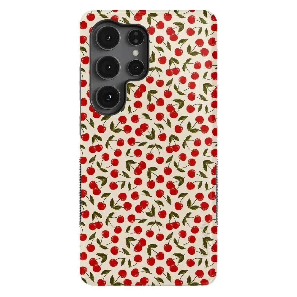 BestSelling Cherry on Top | Red Cherries Case  Stylish & Comfortable