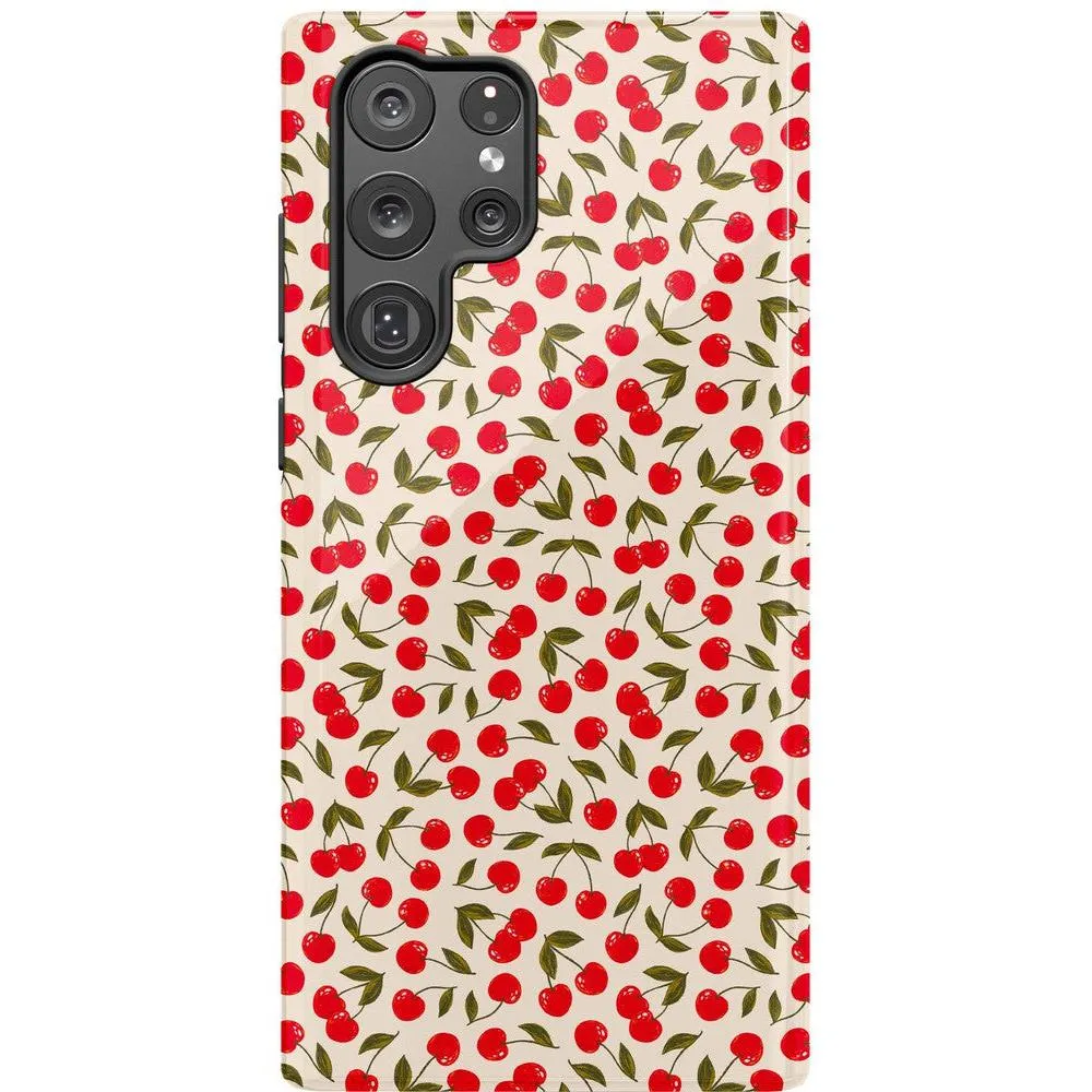 BestSelling Cherry on Top | Red Cherries Case  Stylish & Comfortable