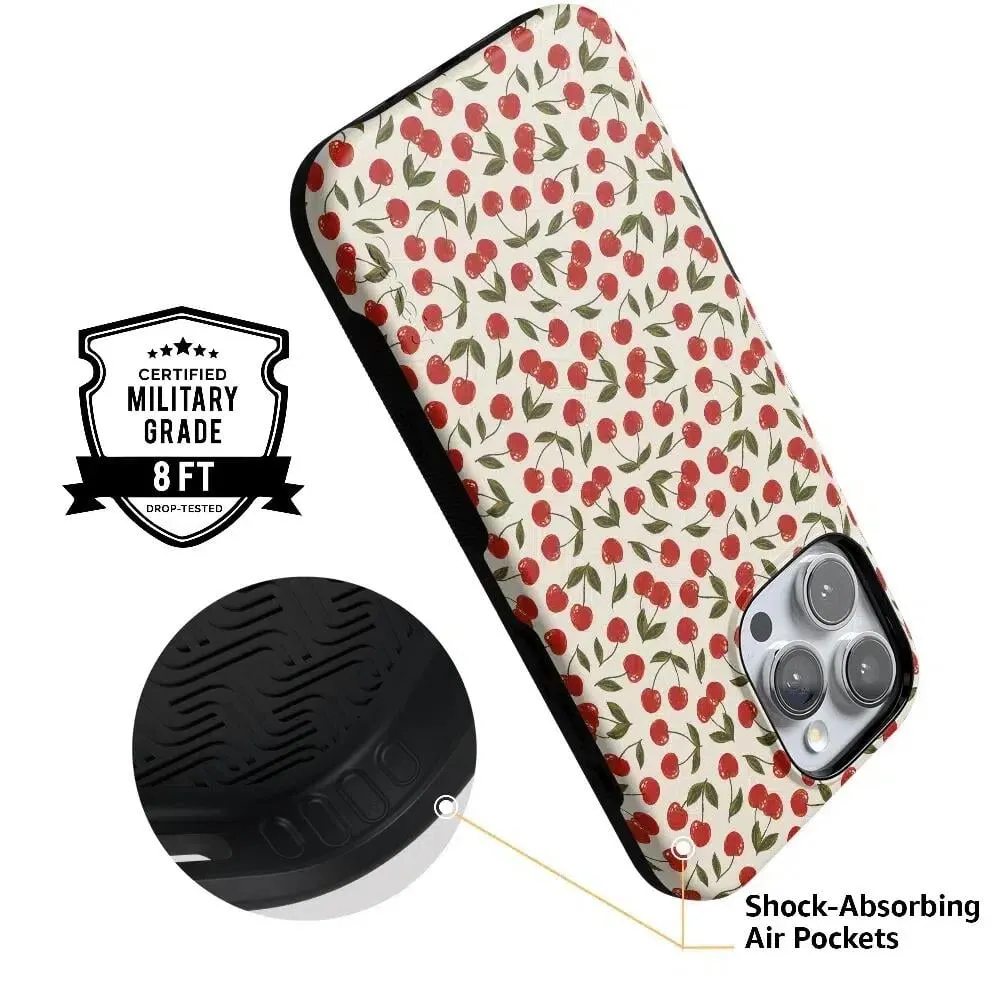 BestSelling Cherry on Top | Red Cherries Case  Stylish & Comfortable