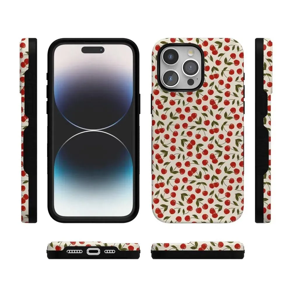 BestSelling Cherry on Top | Red Cherries Case  Stylish & Comfortable