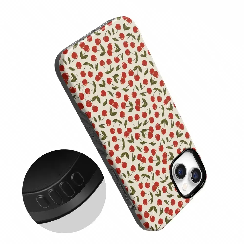 BestSelling Cherry on Top | Red Cherries Case  Stylish & Comfortable