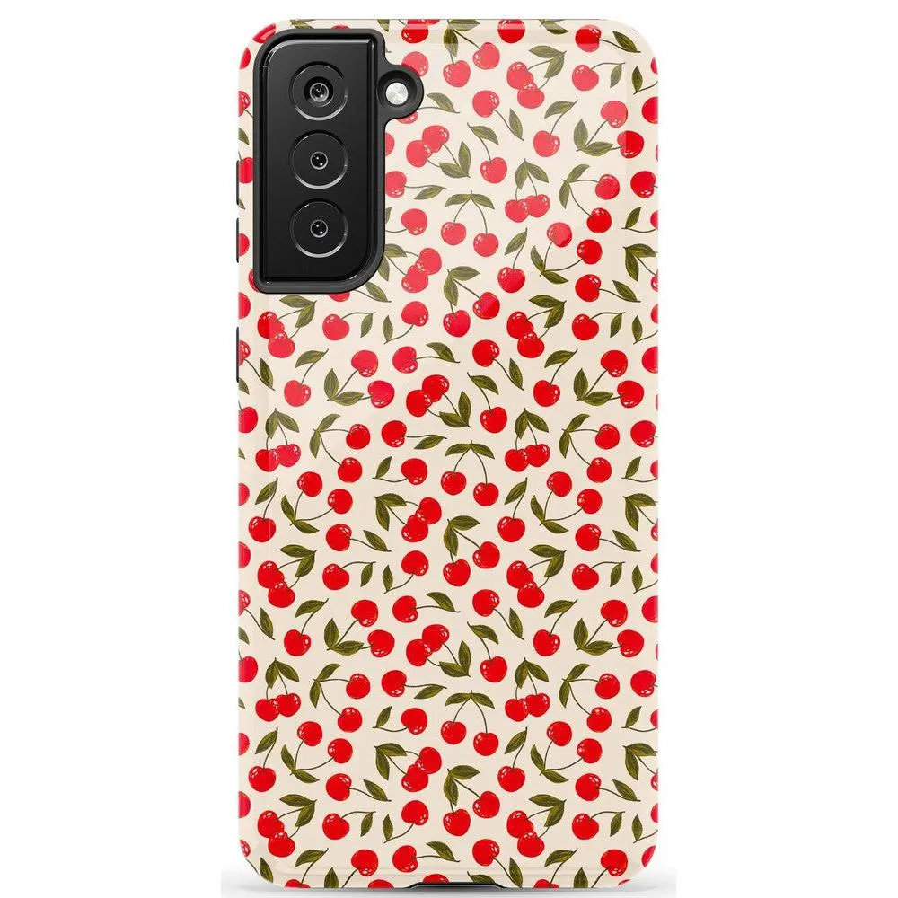 BestSelling Cherry on Top | Red Cherries Case  Stylish & Comfortable