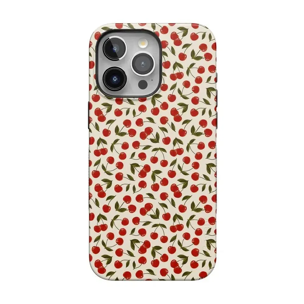 BestSelling Cherry on Top | Red Cherries Case  Stylish & Comfortable