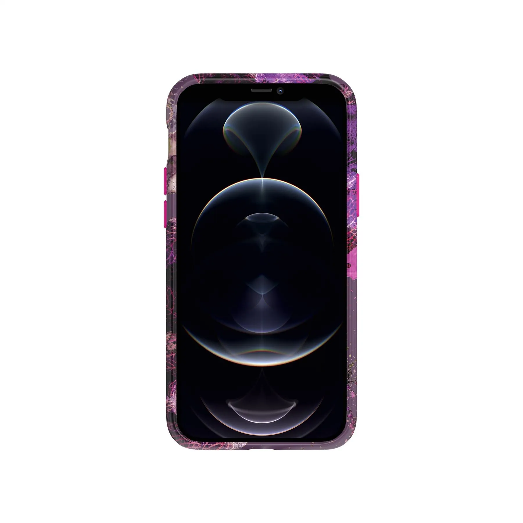 BestSelling Eco Art - Apple iPhone 12/12 Pro Case - Pink/Purple  Last Few Pieces!