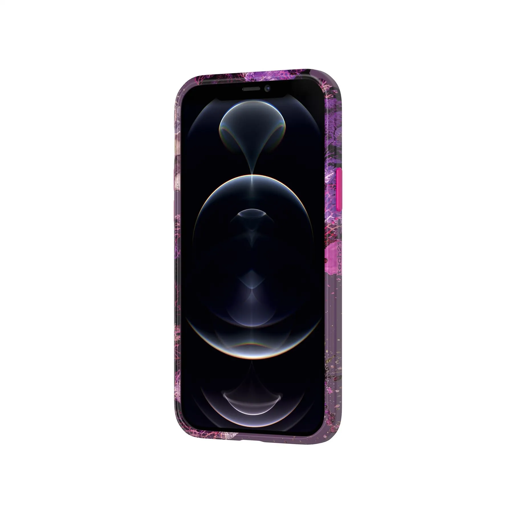 BestSelling Eco Art - Apple iPhone 12/12 Pro Case - Pink/Purple  Last Few Pieces!