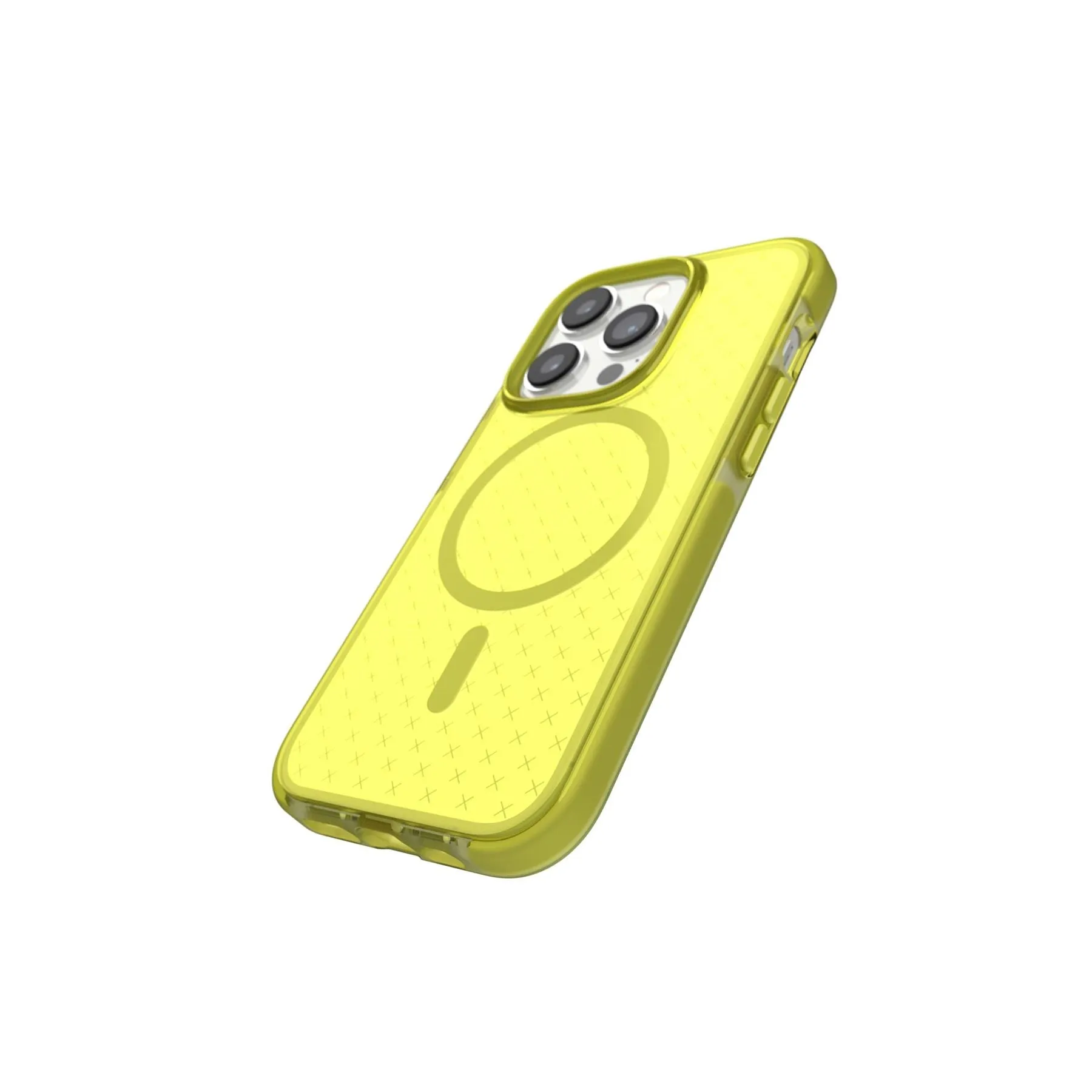 BestSelling EvoCheck - Apple iPhone 14 Pro Case MagSafe Compatible - Acid Yellow  Limited Stock!
