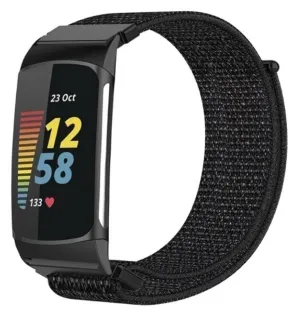 BestSelling Fitbit Charge 6 Nylon Strap (Black)  Ends Soon!