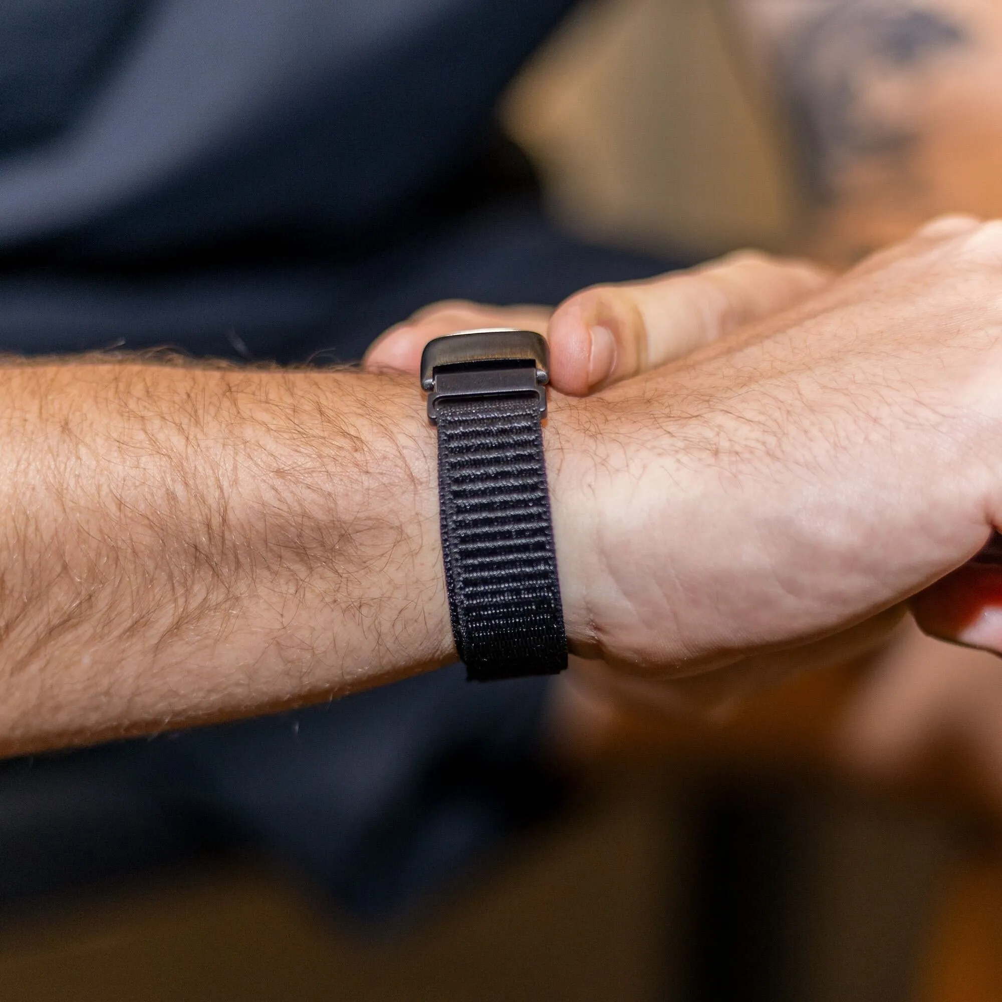 BestSelling Fitbit Charge 6 Nylon Strap (Black)  Ends Soon!