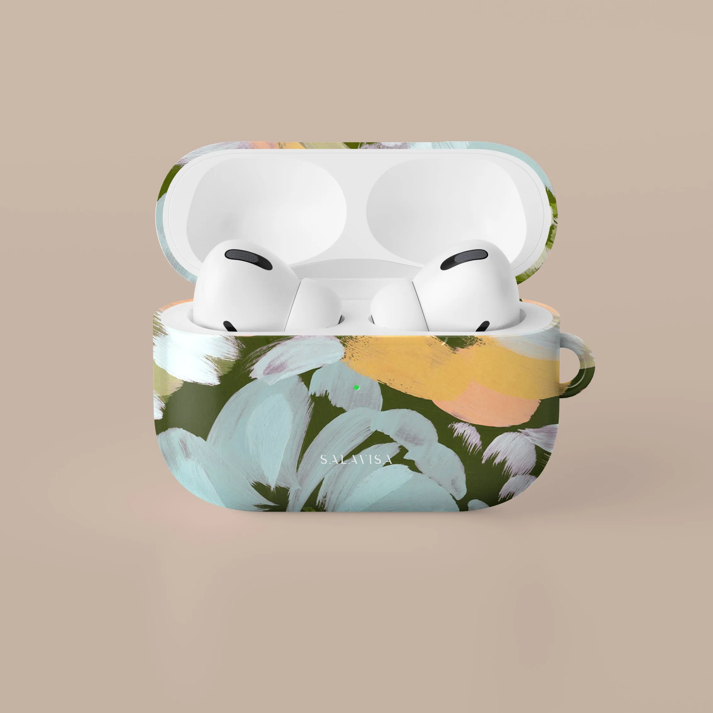 BestSelling Flower Canvas AirPods Case  Stylish & Comfortable