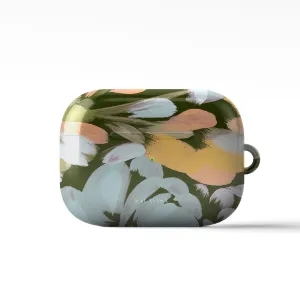 BestSelling Flower Canvas AirPods Case  Stylish & Comfortable