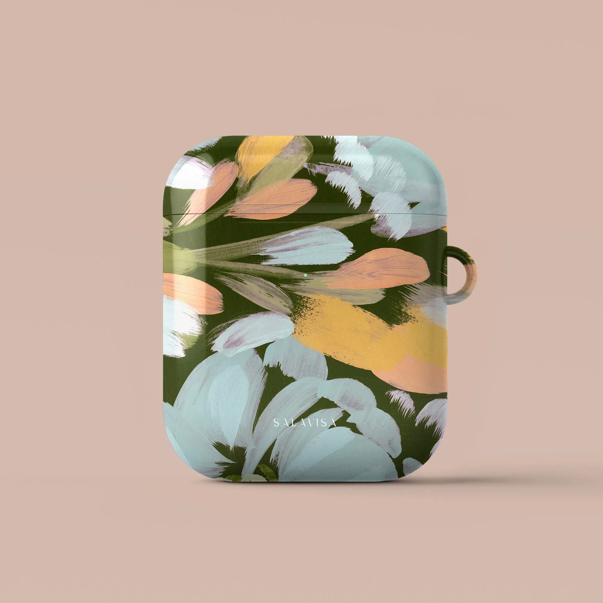 BestSelling Flower Canvas AirPods Case  Stylish & Comfortable