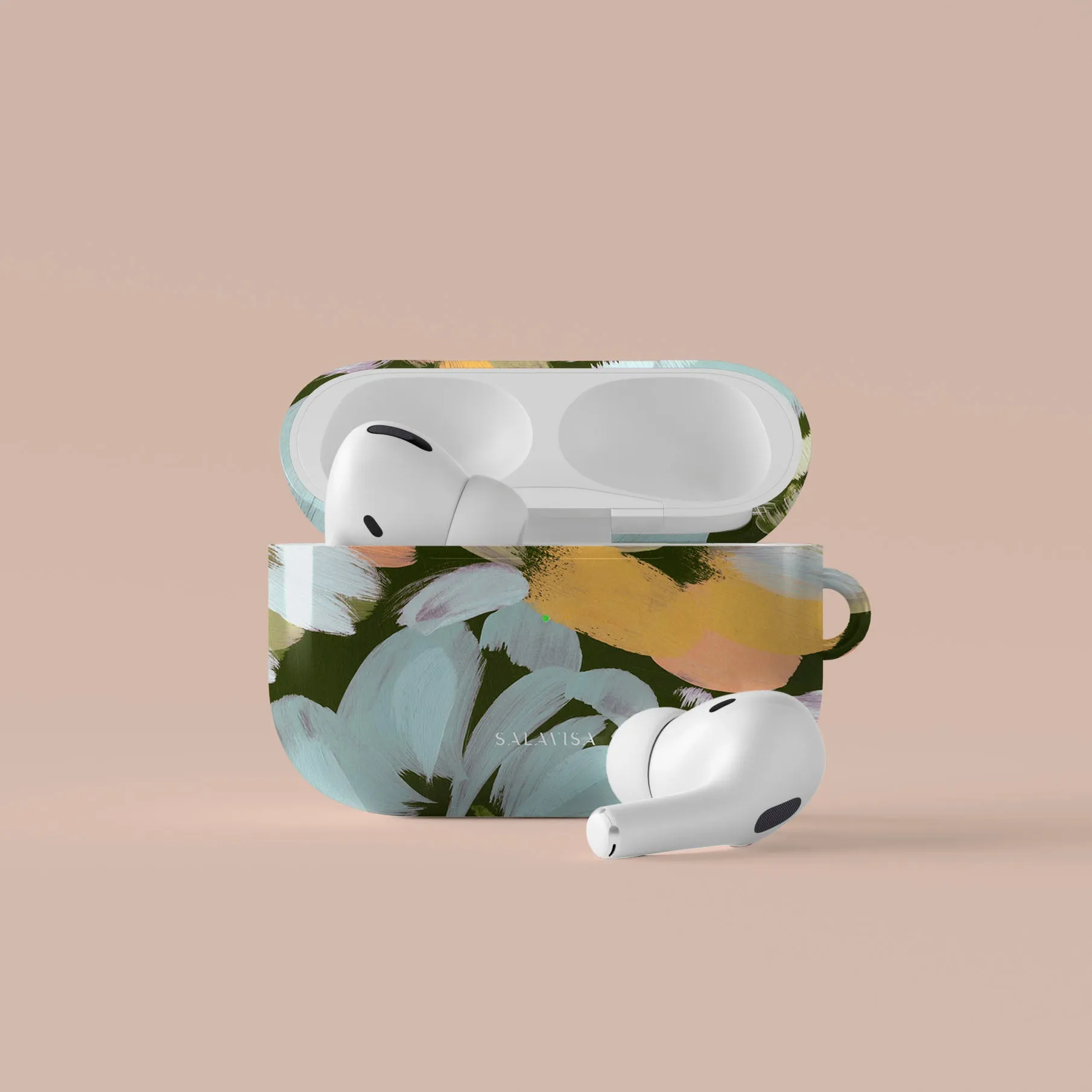 BestSelling Flower Canvas AirPods Case  Stylish & Comfortable