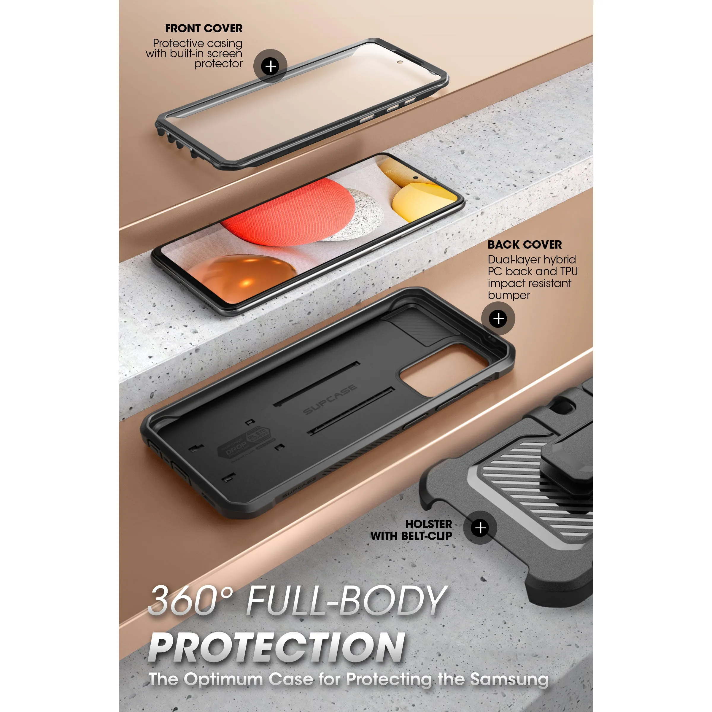 BestSelling Galaxy A53 Unicorn Beetle PRO Rugged Holster Case-Black  Almost Sold Out!