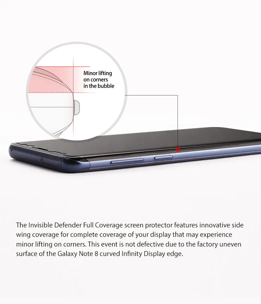 BestSelling Galaxy Note 8 Screen Protector | Full Cover (2P)  Limited Stock!
