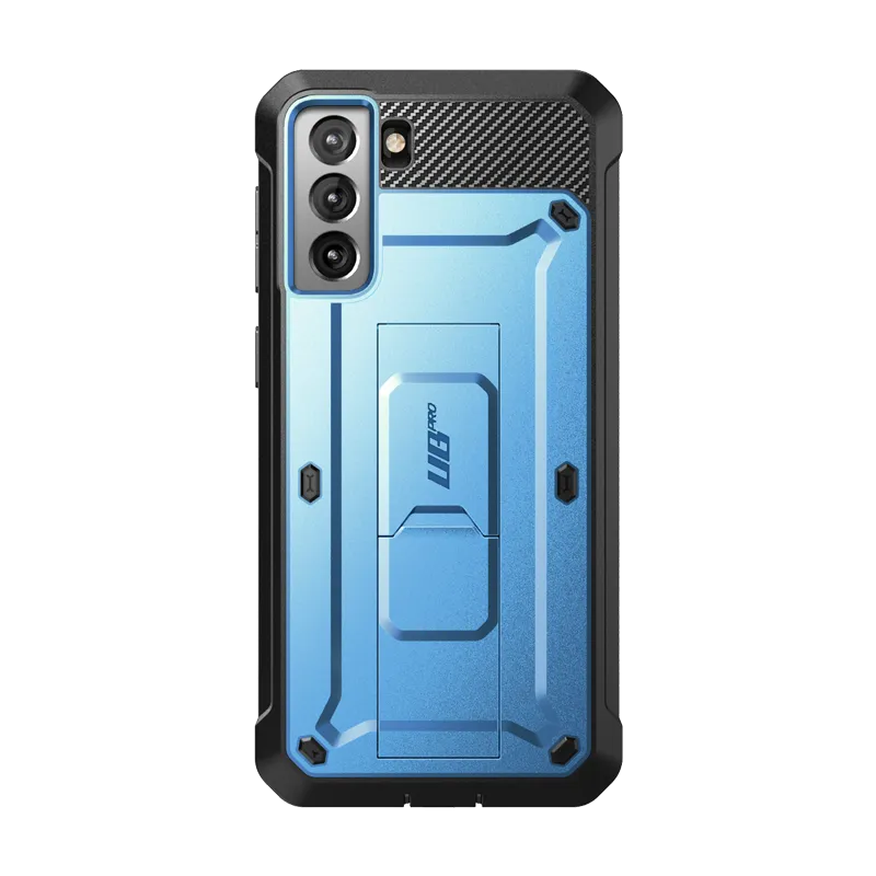 BestSelling Galaxy S21 Plus Unicorn Beetle Pro Rugged Case-Metallic Blue  Almost Gone!