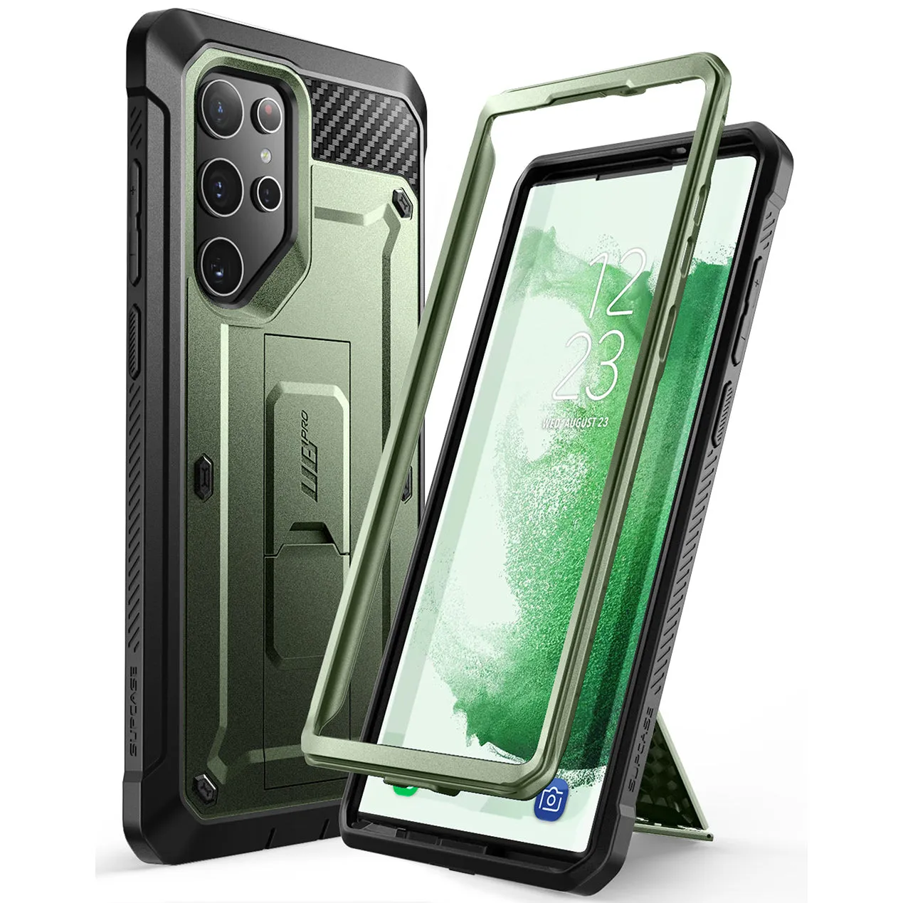 BestSelling Galaxy S22 Ultra Unicorn Beetle PRO Rugged Case-Dark Green  Almost Sold Out!