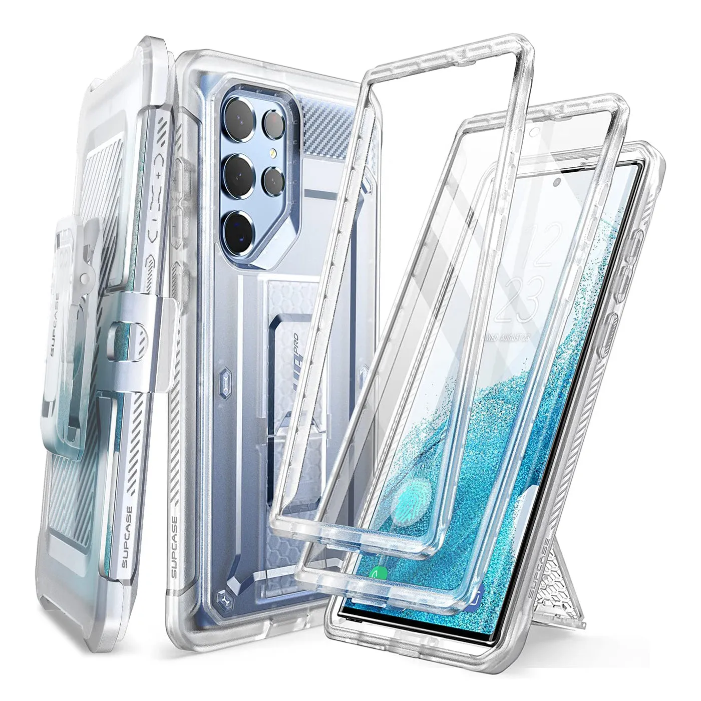 BestSelling Galaxy S22 Ultra Unicorn Beetle PRO Screen Protector Case-Ice  Today Only!