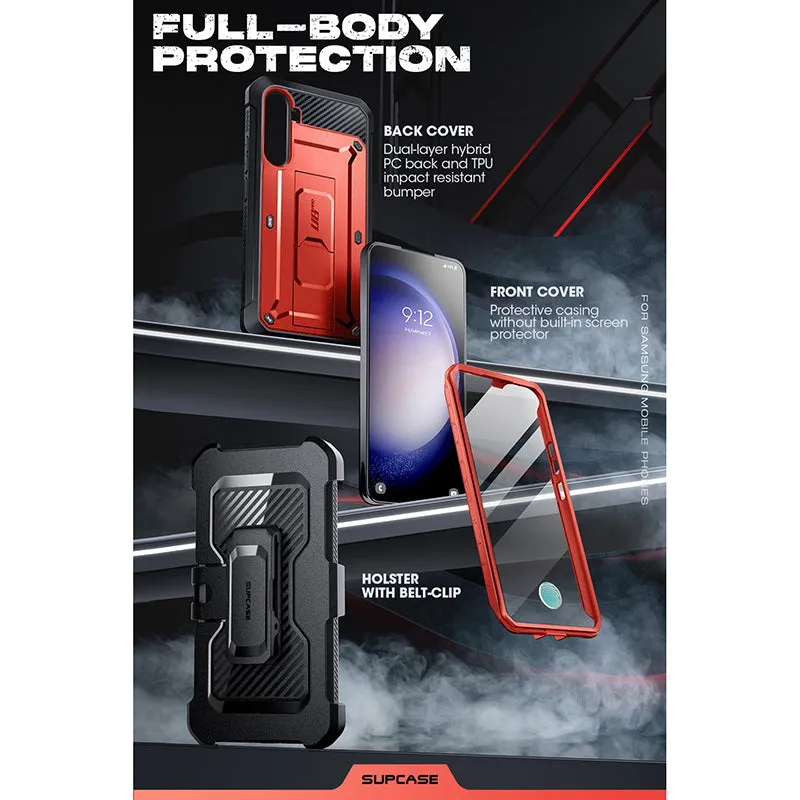 BestSelling Galaxy S23 FE Unicorn Beetle PRO Rugged Phone Case-Metallic Red  Stylish & Comfortable