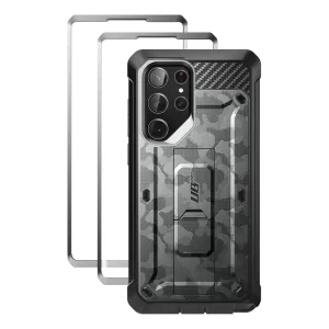 BestSelling Galaxy S23 Ultra Unicorn Beetle PRO Screen Protector Case-Gray Camo  Today Only!