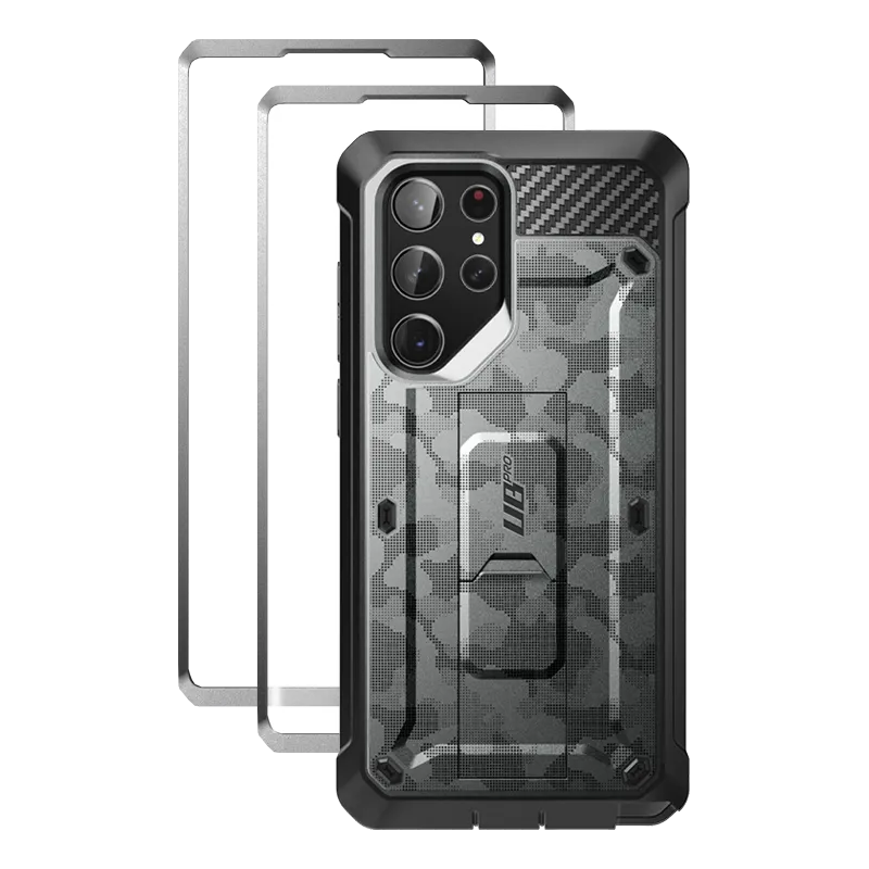 BestSelling Galaxy S23 Ultra Unicorn Beetle PRO Screen Protector Case-Gray Camo  Today Only!