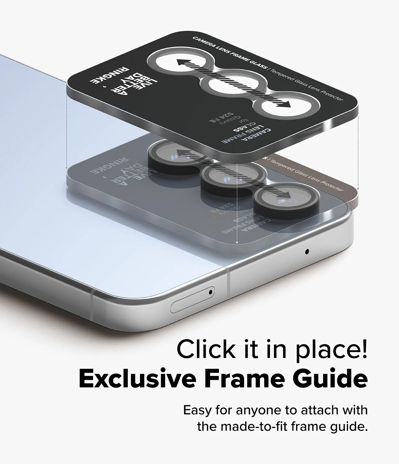 BestSelling Galaxy S24 FE | Camera Lens Frame Glass  Last Few Pieces!