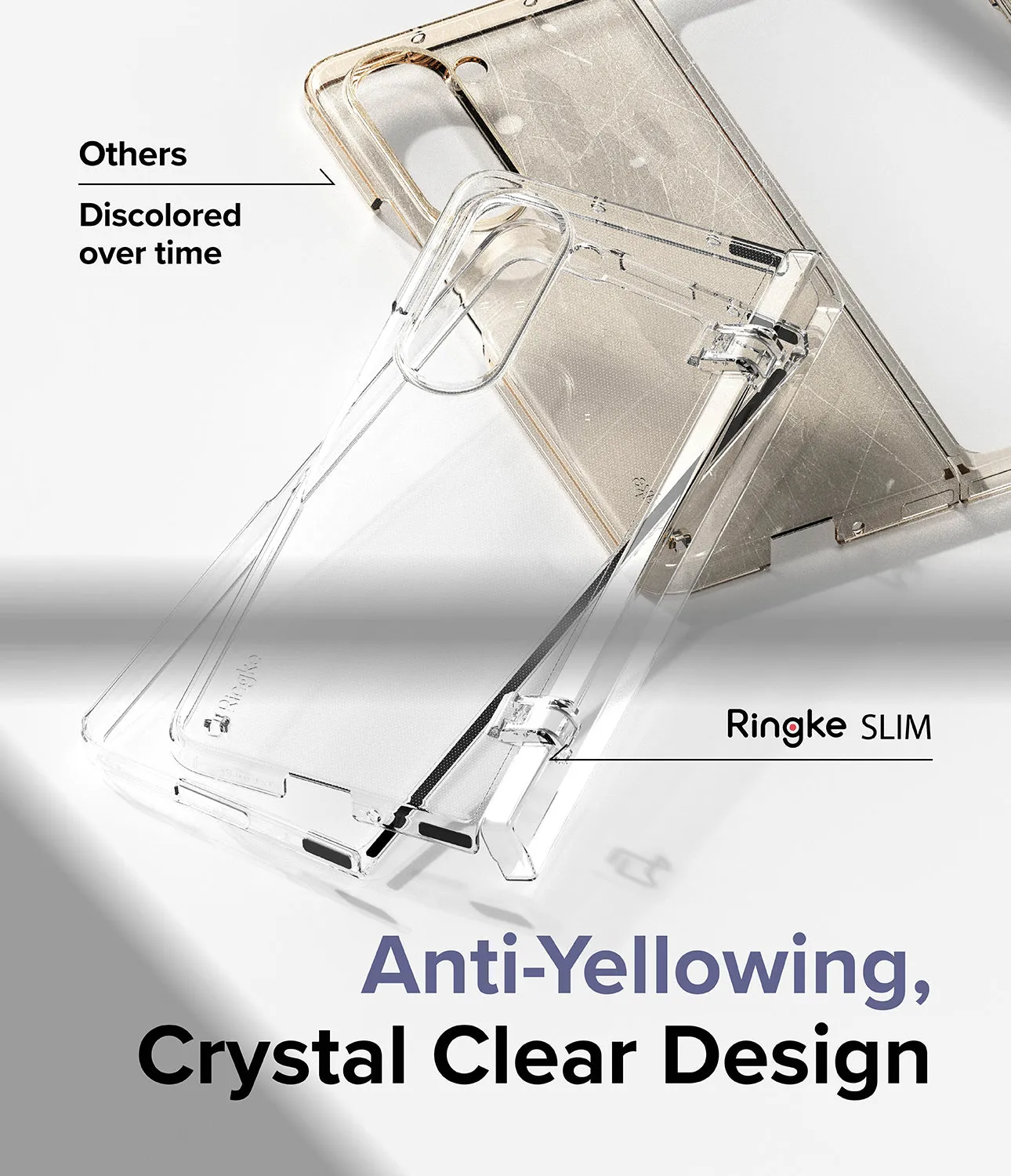 BestSelling Galaxy Z Fold 5 Case | Slim Hinge - Clear  Limited Availability!