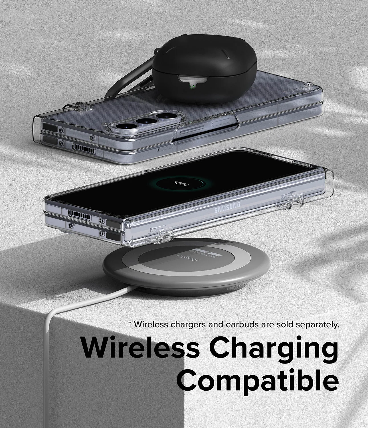 BestSelling Galaxy Z Fold 5 Case | Slim Hinge - Clear  Limited Availability!
