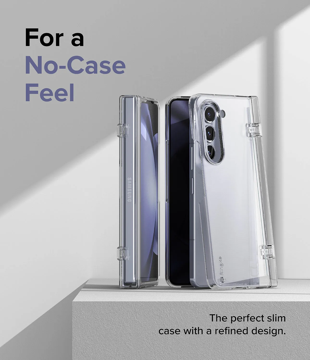 BestSelling Galaxy Z Fold 5 Case | Slim Hinge - Clear  Limited Availability!